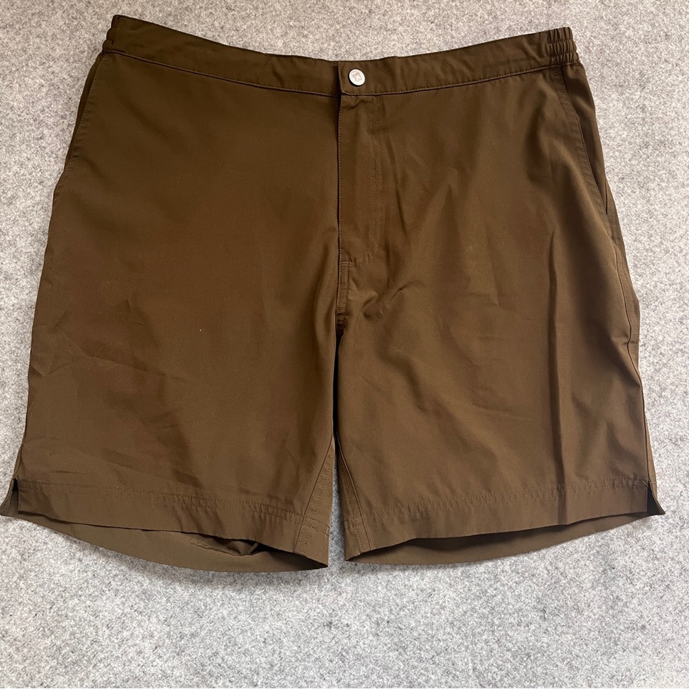 Thousand Miles Olive Brown Performance Hiking Shorts Size M